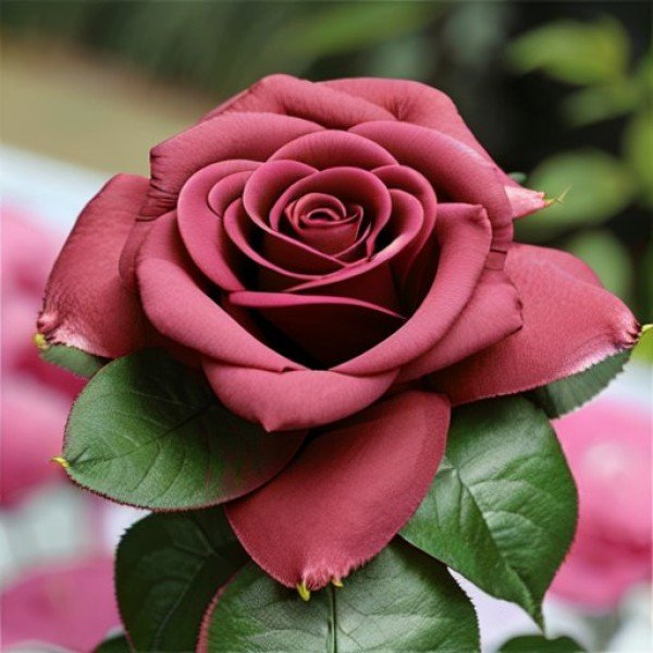 Роза чайно-гибридная "Биг Пёпл"