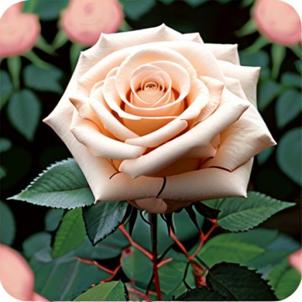 Роза английская парковая Крокус Роуз